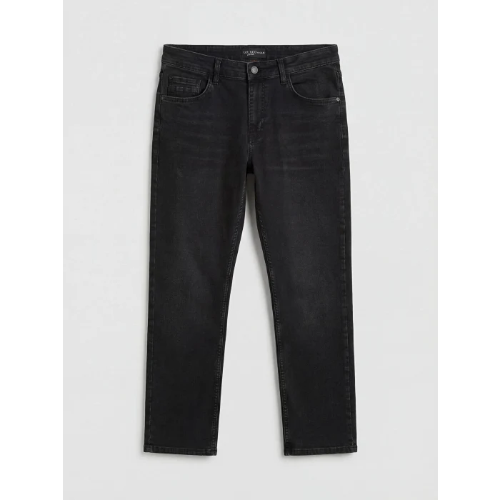 LCW Jeans Siyah 750 Slim Fit Erkek Jean Pantolon