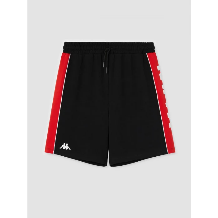 Kappa LC WAIKIKI Siyah Regular Fit Baskılı Erkek Spor Şort