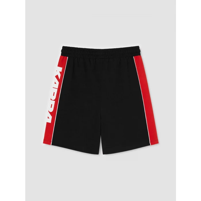 Kappa LC WAIKIKI Siyah Regular Fit Baskılı Erkek Spor Şort