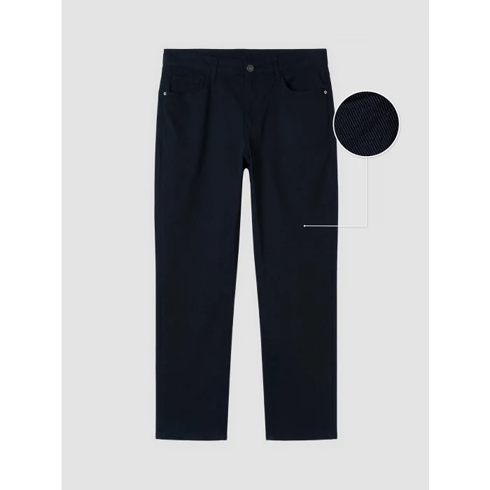 LCWAIKIKI Classic Lacivert Regular Fit Gabardin Erkek Chino Pantolon
