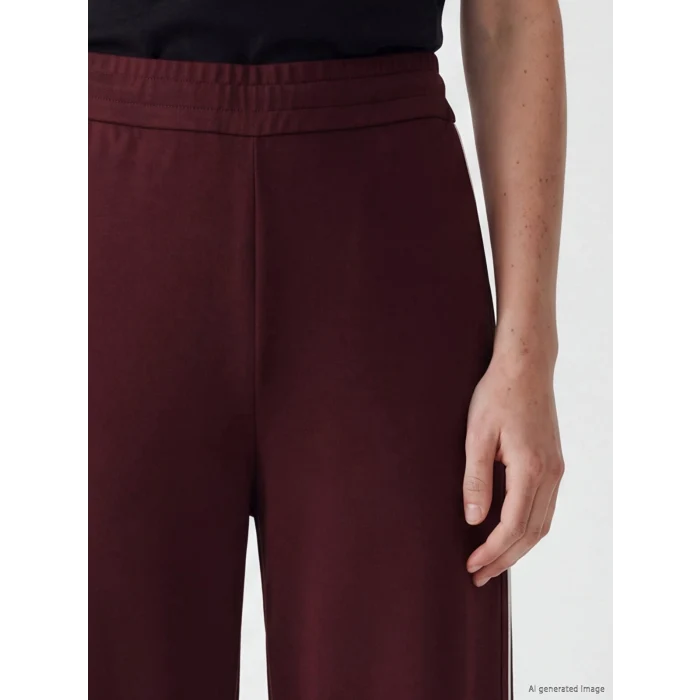 LCW Modest Mürdüm Soft Touch Kadın Eşofman Altı