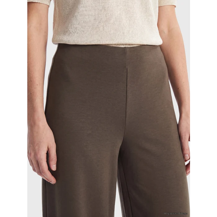 LCW Modest Kahverengi Beli Lastikli Soft Touch Kadın Eşofman Altı