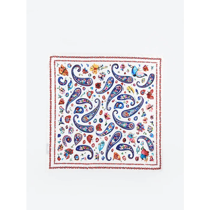 LCW ACCESSORIES Kırmızı Desenli Kadın Bandana