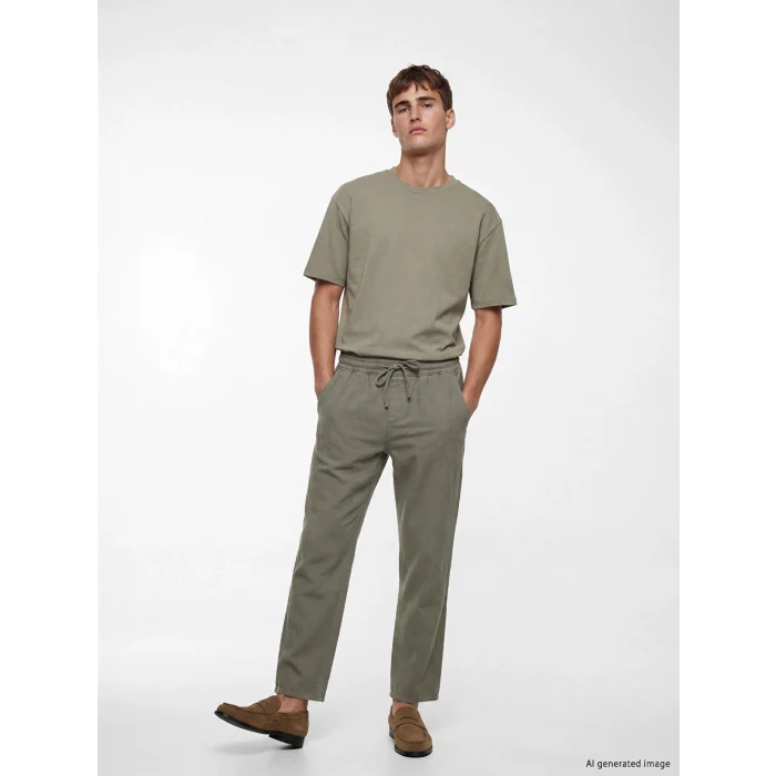 LCW Jeans Yeşil Baggy Fit Erkek Jean Pantolon