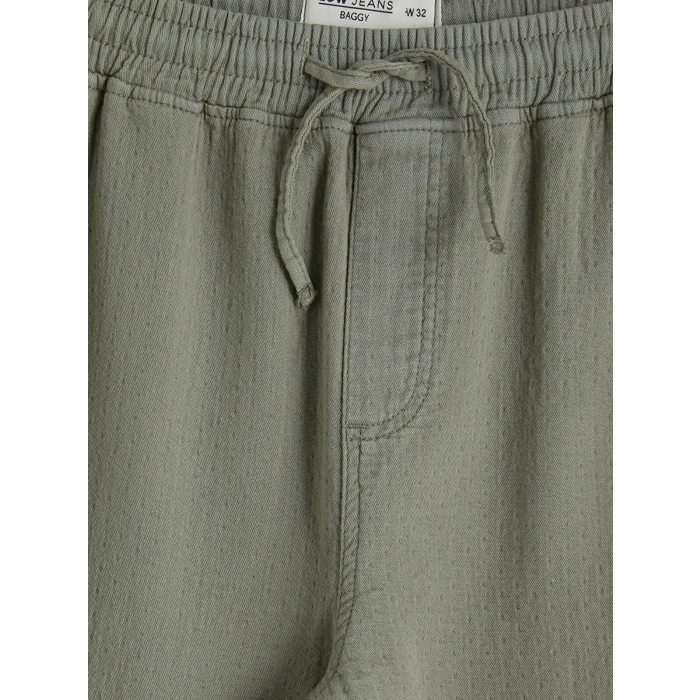 LCW Jeans Yeşil Baggy Fit Erkek Jean Pantolon