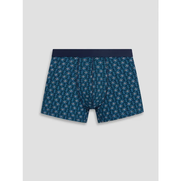 LC WAIKIKI Mavi Pamuklu Esnek Erkek Boxer 3lü