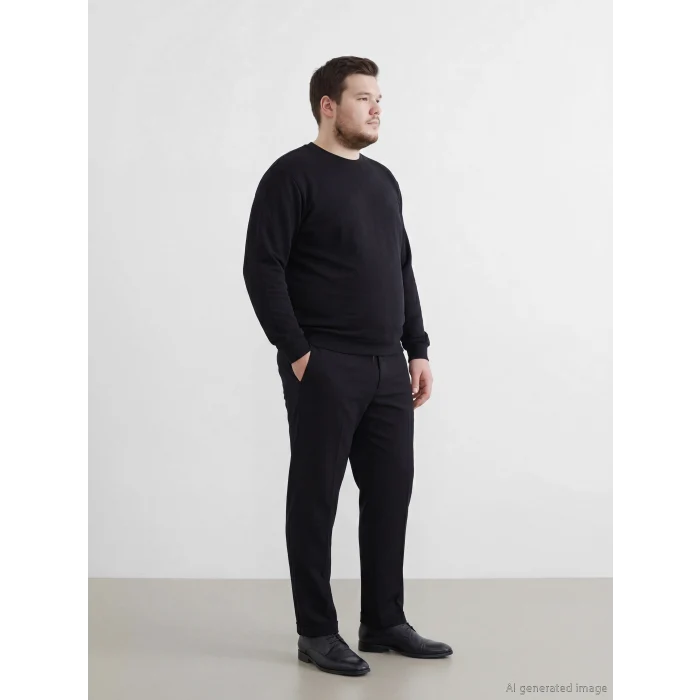 LCW Vision Siyah Slim Fit Erkek Pantolon