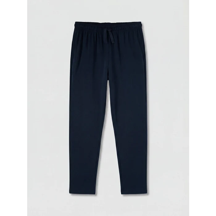 LC WAIKIKI Petrol Regular Fit Teddy Baskılı Erkek Pijama Takımı