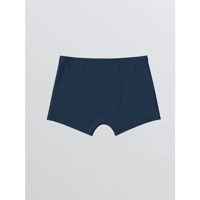 LCW Kids Lacivert Basic Erkek Çocuk Boxer 5li
