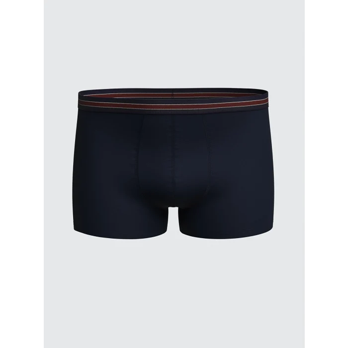 LC WAIKIKI Bordo Büyük Beden Standart Kalıp Pamuklu Esnek Erkek Boxer 3lü