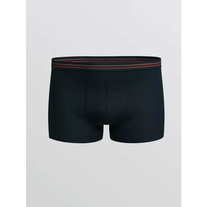 LC WAIKIKI Bordo Büyük Beden Standart Kalıp Pamuklu Esnek Erkek Boxer 3lü