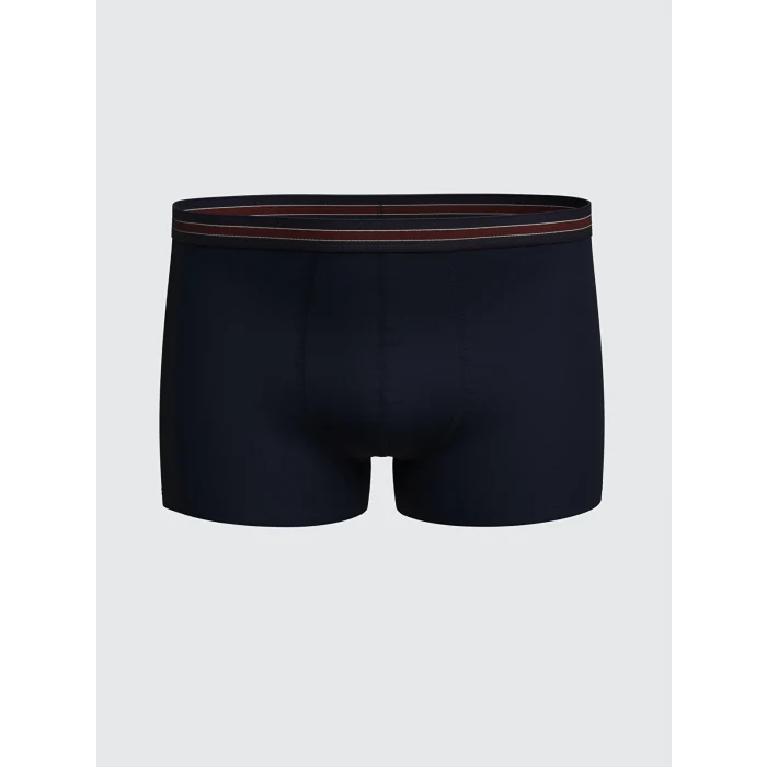 LC WAIKIKI Bordo Büyük Beden Standart Kalıp Pamuklu Esnek Erkek Boxer 3lü