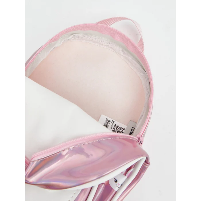 LCW ACCESSORIES Pembe Tavşan Baskılı Kız Çocuk Sırt Çantası