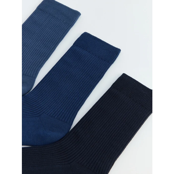 LCW ACCESSORIES Lacivert Erkek Soket Çorap 3lü