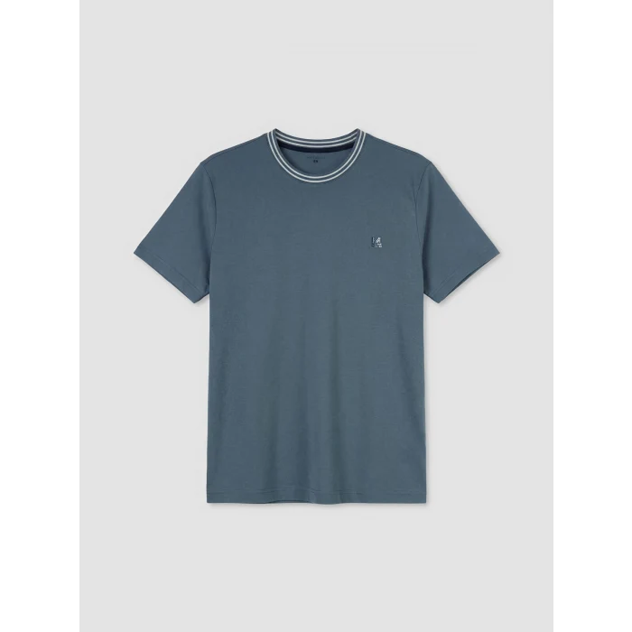 LC WAIKIKI İndigo Standart Kalıp Erkek Şortlu Pijama Takımı