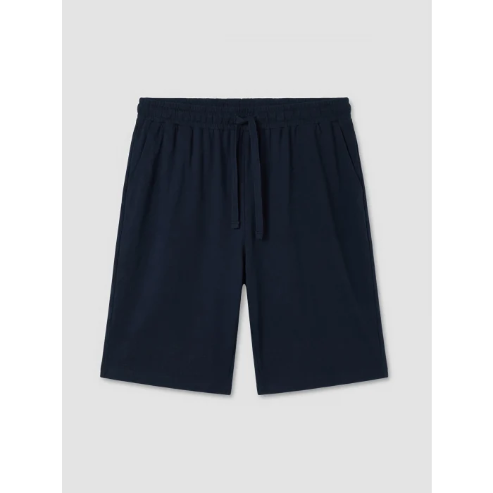 LC WAIKIKI İndigo Standart Kalıp Erkek Şortlu Pijama Takımı