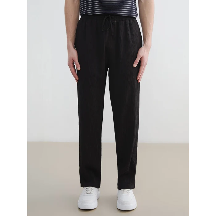 XSIDE Siyah Baggy Fit Erkek Pantolon