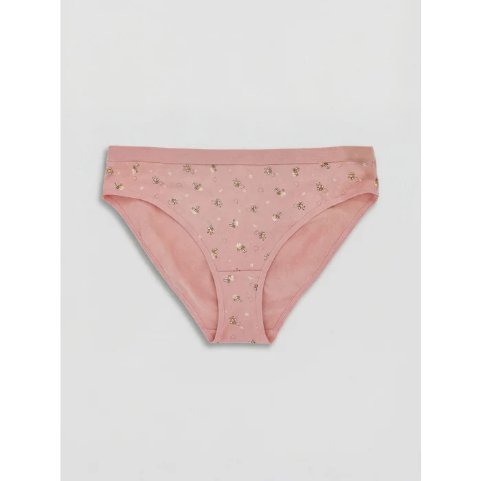 LCW Young Pembe Baskılı Bikini Külot 3lü