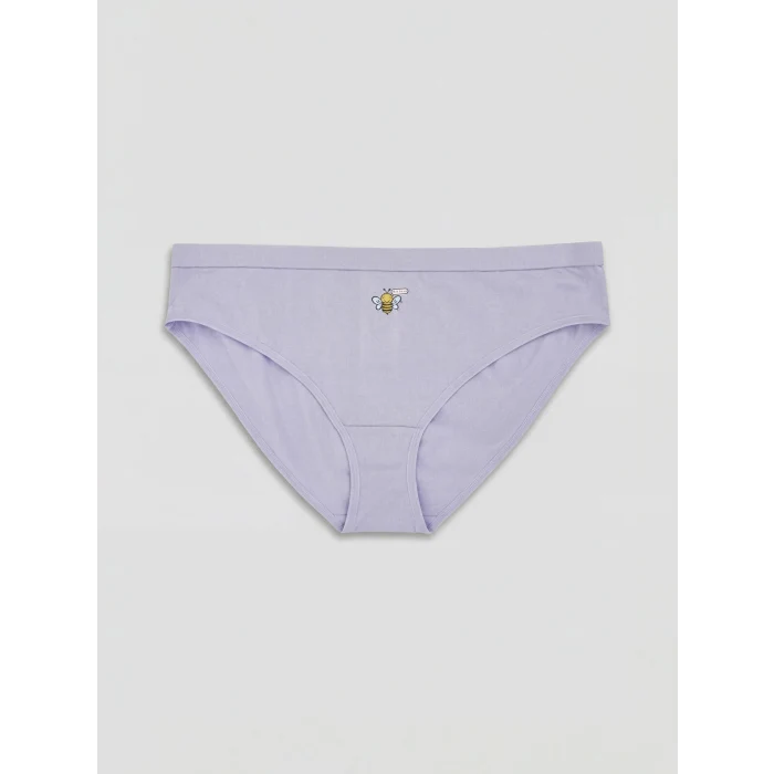 LCW Young Pembe Baskılı Bikini Külot 3lü