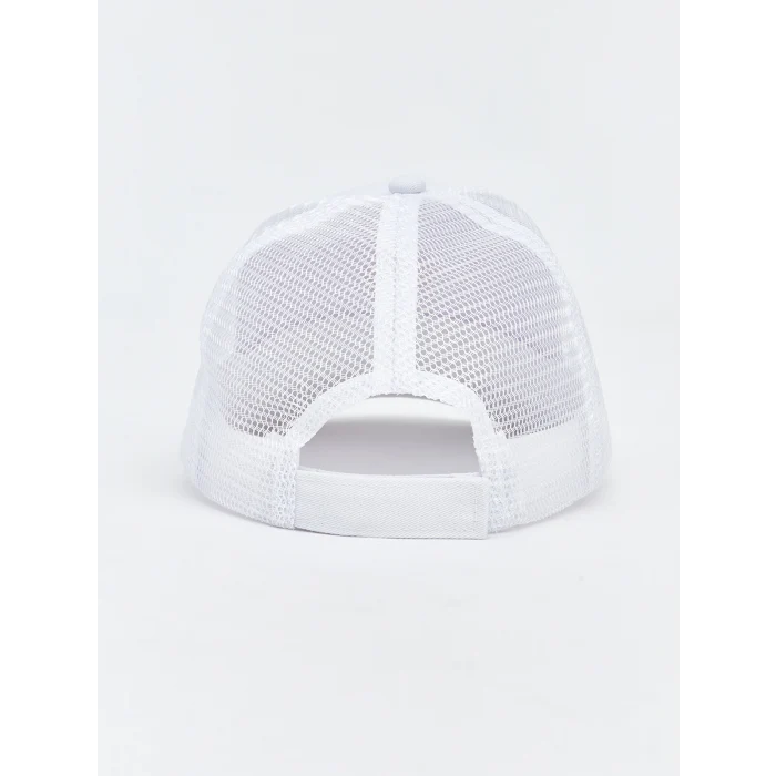 LCW ACCESSORIES Beyaz Galatasaray Nakışlı Erkek Çocuk Kep Şapka