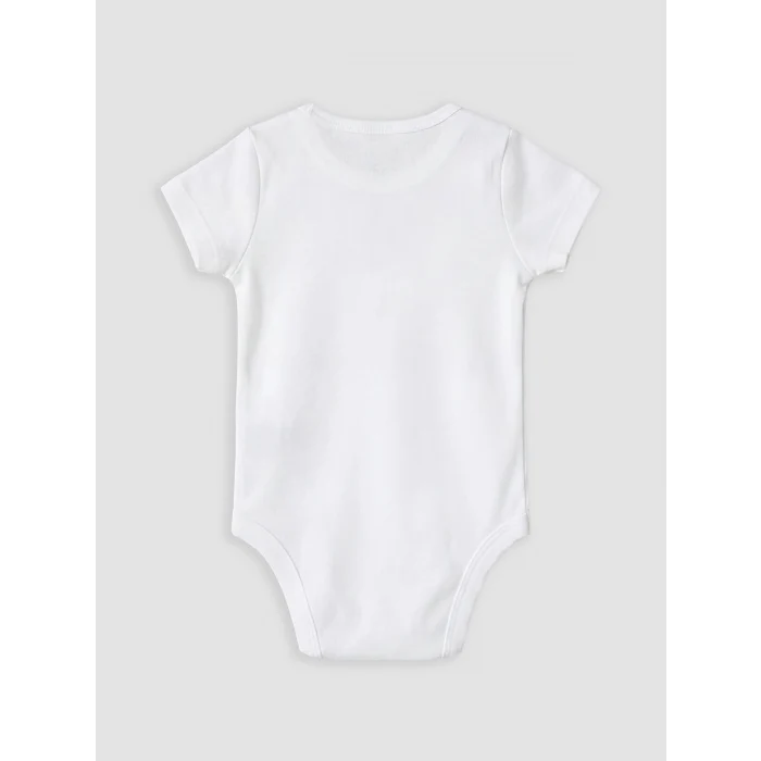 LCW baby Beyaz Erkek Bebek Çıtçıtlı Body 3lü