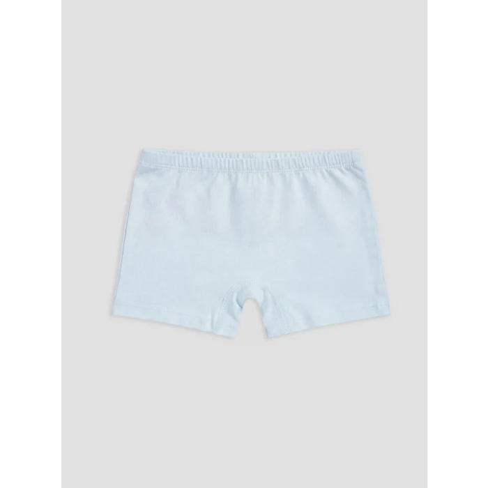 LCW Kids Ekru Baskılı Kız Çocuk Boxer 3lü