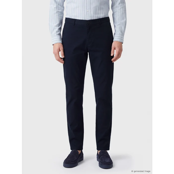 SOUTHBLUE Lacivert Regular Fit Gabardin Erkek Pantolon