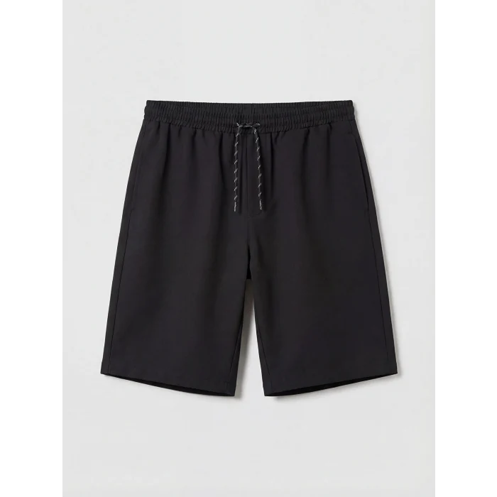 LCW SWIMWEAR Siyah Roller Boy Erkek Deniz Şortu