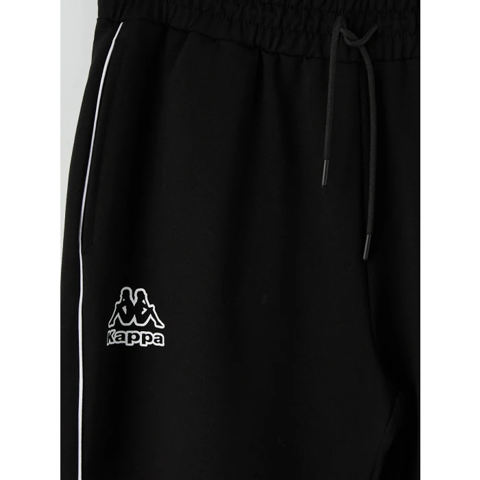 Kappa LC WAIKIKI Siyah Regular Fit Erkek Eşofman Altı