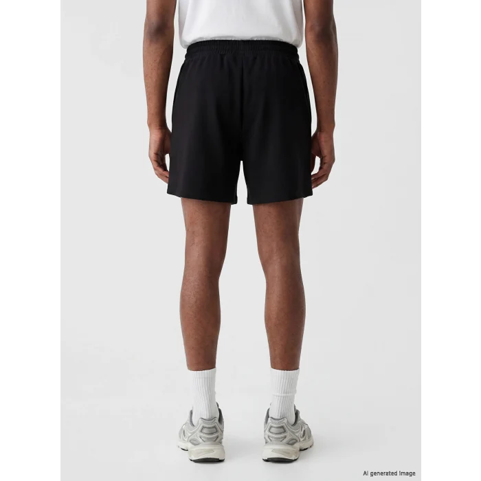 Kappa LC WAIKIKI Siyah Regular Fit Erkek Spor Şort