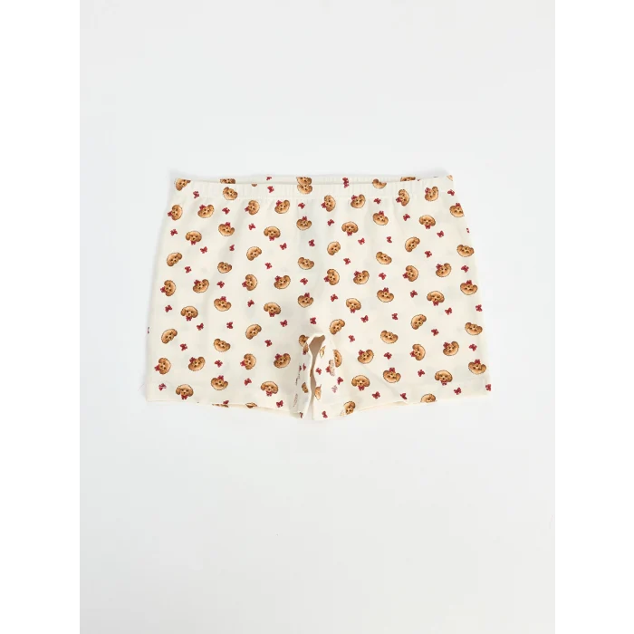 LCW Kids Ekru Kız Çocuk Boxer 3lü