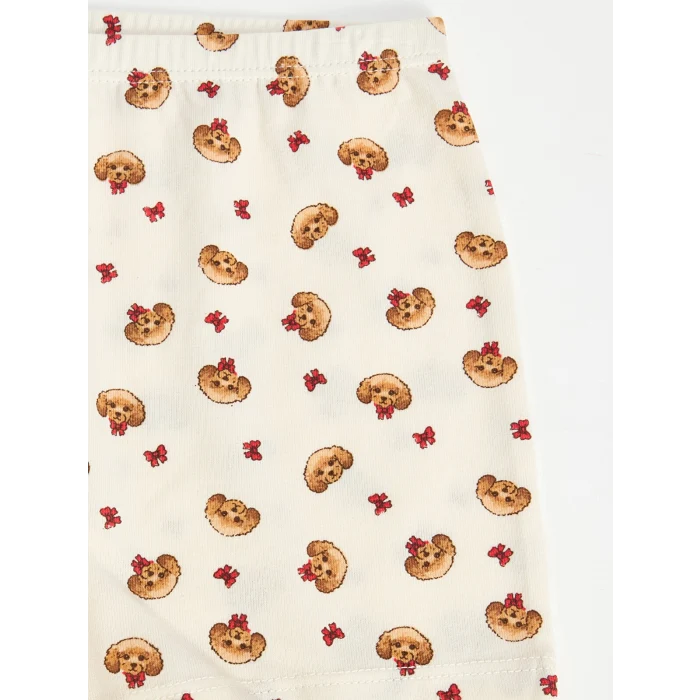 LCW Kids Ekru Kız Çocuk Boxer 3lü