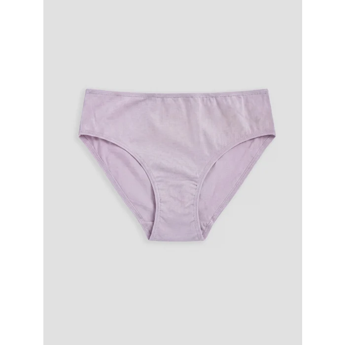 LCW DREAM Lila Düz Bikini Külot 3lü