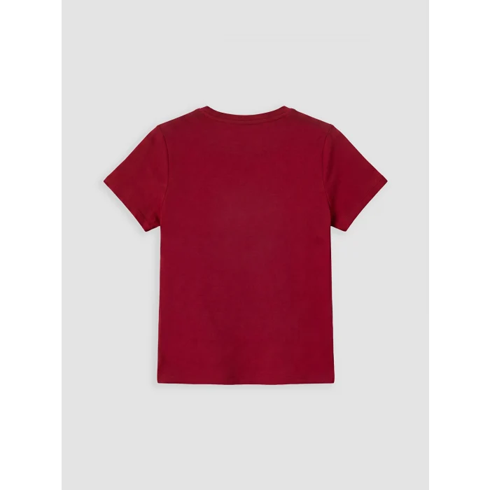 LCW Young Ekru Baskılı Kadın Şortlu Pijama Takımı