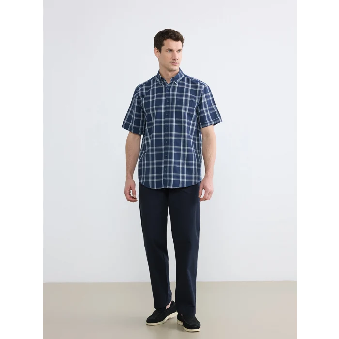 LCWAIKIKI Classic Lacivert Loose Fit Erkek Chino Pantolon