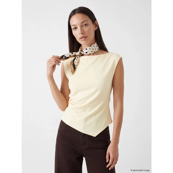 LCW ACCESSORIES Siyah Desenli Kadın Fular