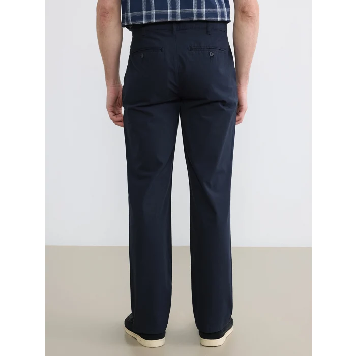 LCWAIKIKI Classic Lacivert Loose Fit Erkek Chino Pantolon