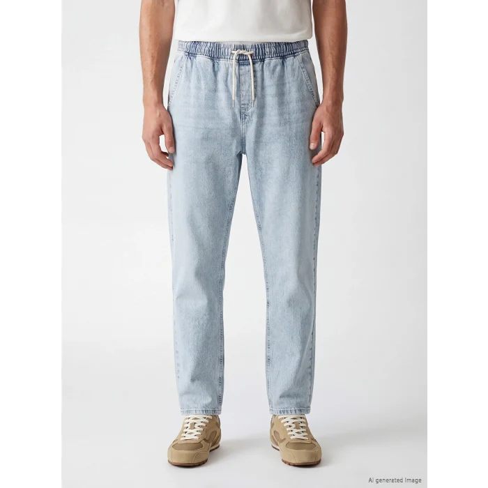 LCW Jeans İndigo 710 Loose Fit Erkek Jean Pantolon