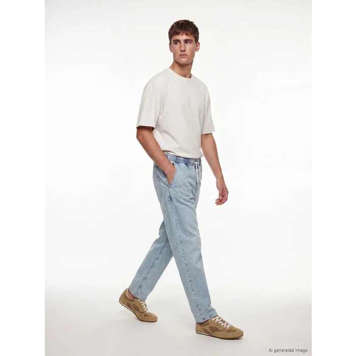 LCW Jeans İndigo 710 Loose Fit Erkek Jean Pantolon