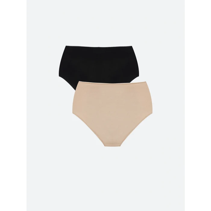 LCW DREAM Pembe Dantel Detaylı Klasik Külot 2li