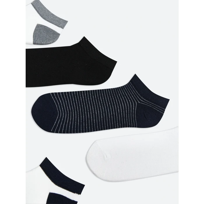 LCW ACCESSORIES Karışık Desenli Erkek Patik Çorap 7li