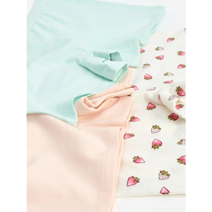 LCW Kids Pembe Kız Çocuk Boxer 3lü