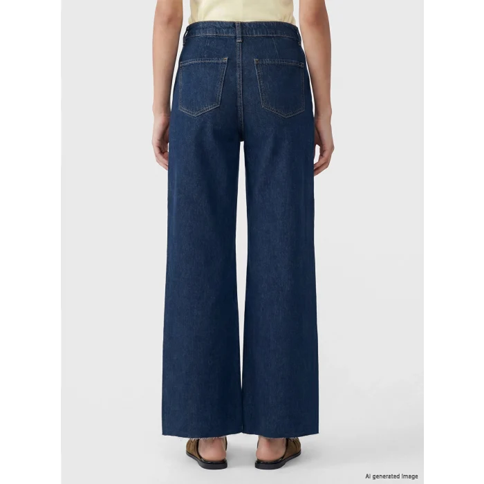 LCW Jeans İndigo Wideleg Kadın Jean Pantolon