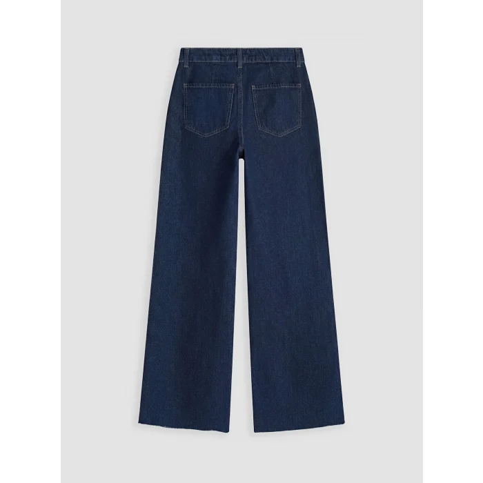 LCW Jeans İndigo Wideleg Kadın Jean Pantolon