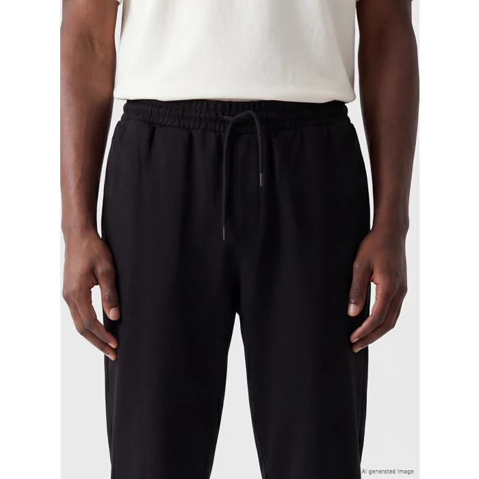 XSIDE Siyah Regular Fit Erkek Eşofman Altı