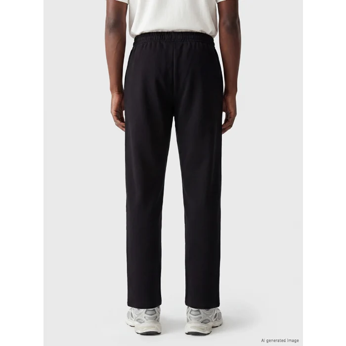 XSIDE Siyah Regular Fit Erkek Eşofman Altı