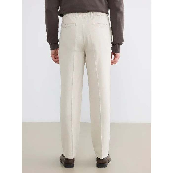 LCWAIKIKI Classic Bej Standart Kalıp Erkek Chino Pantolon