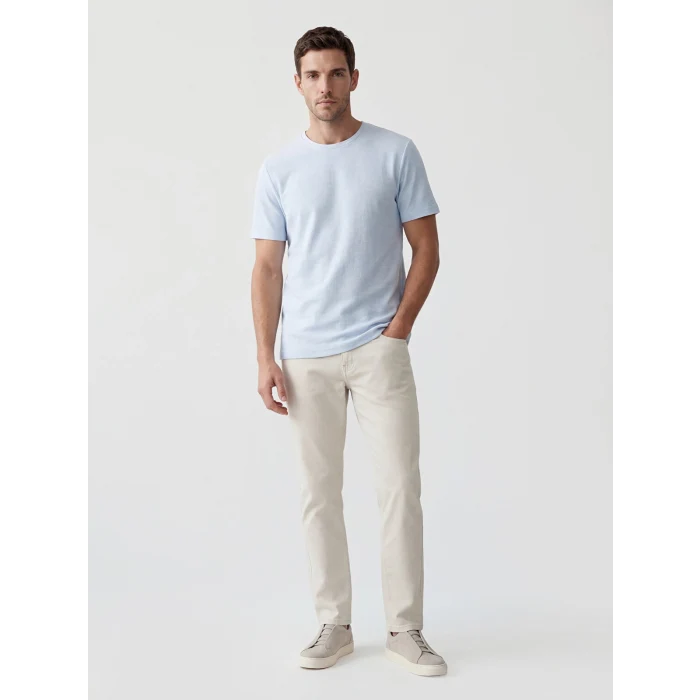 LCWAIKIKI Classic Bej Dar Kalıp Gabardin Erkek Chino Pantolon