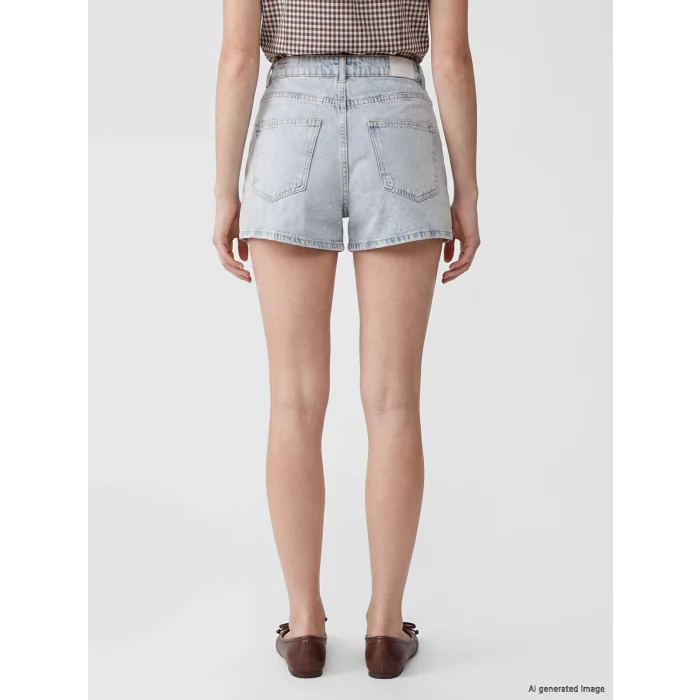 XSIDE Mavi Regular Fit Kadın Jean Şort
