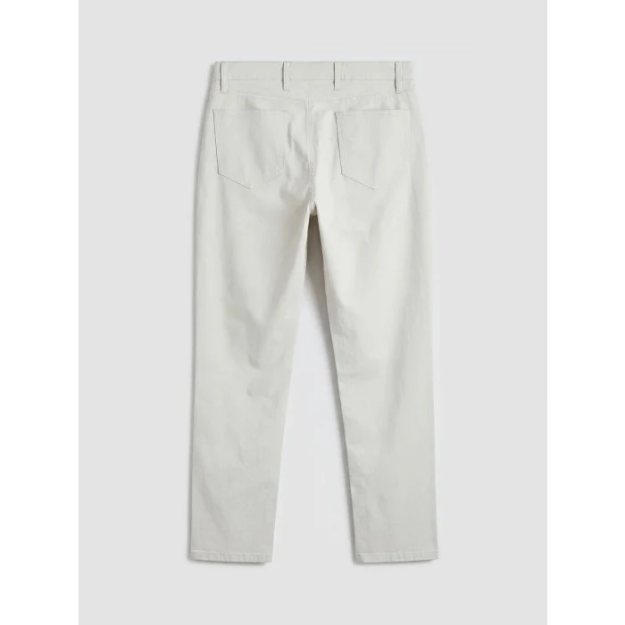 LCWAIKIKI Classic Bej Dar Kalıp Gabardin Erkek Chino Pantolon